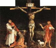 Matthias  Grunewald Isencheim Altar Crucifixion Spain oil painting artist